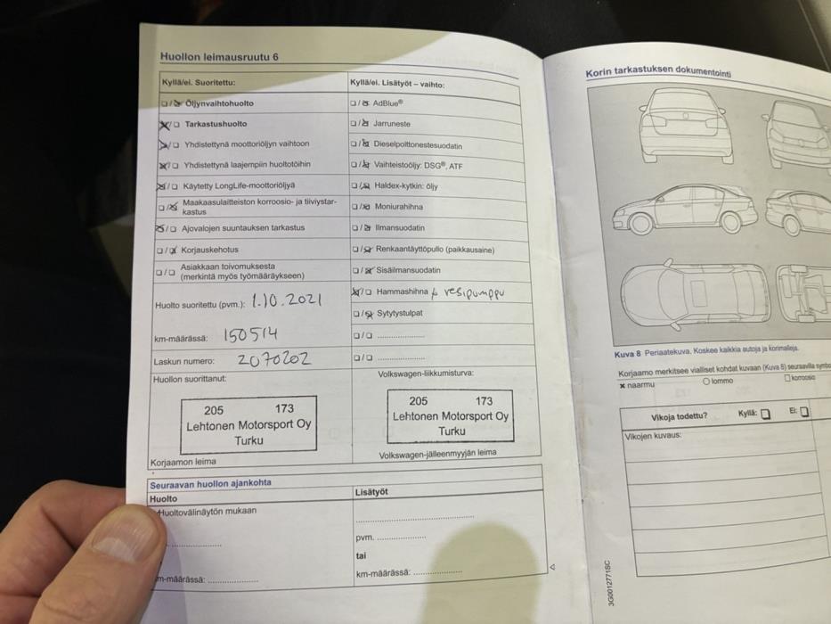 VOLKSWAGEN Passat 2016