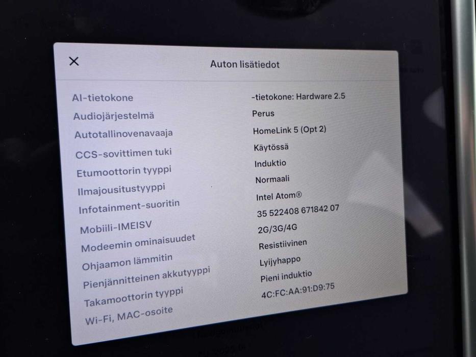 TESLA Model S 2018