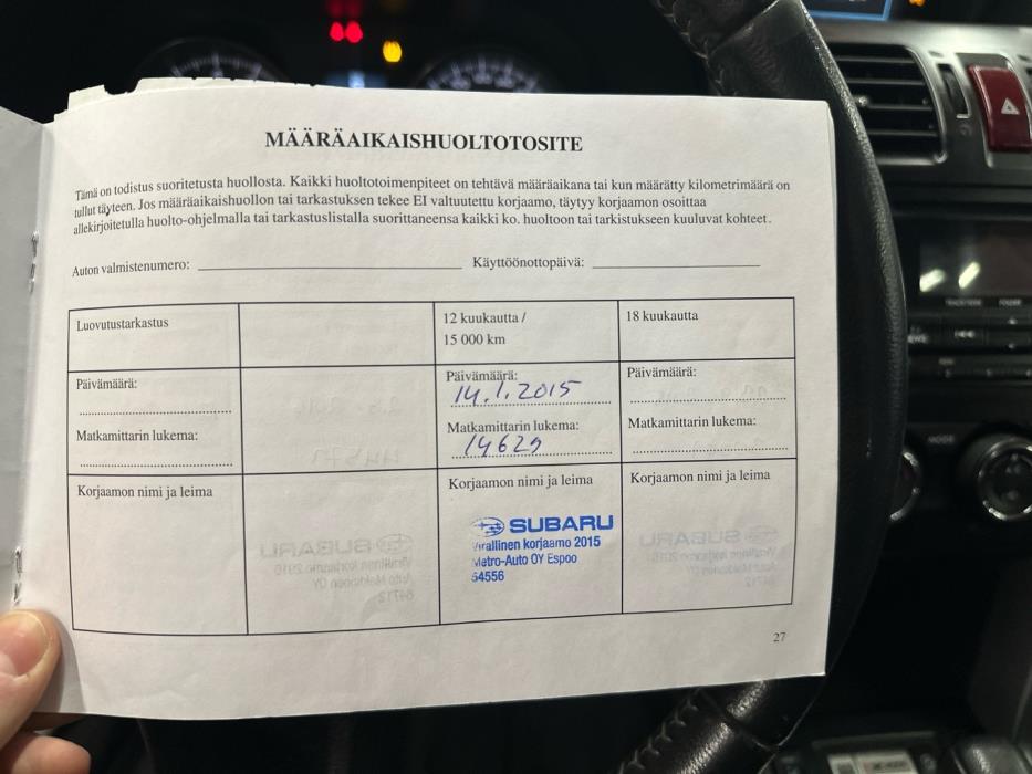 SUBARU Forester 2014