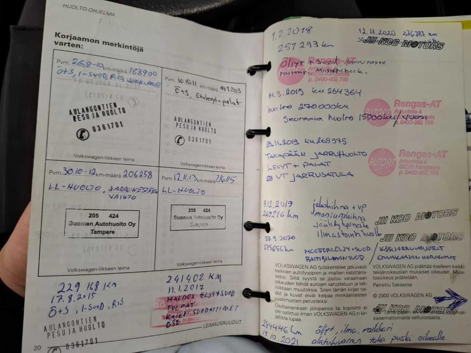 VOLKSWAGEN GOLF 2001