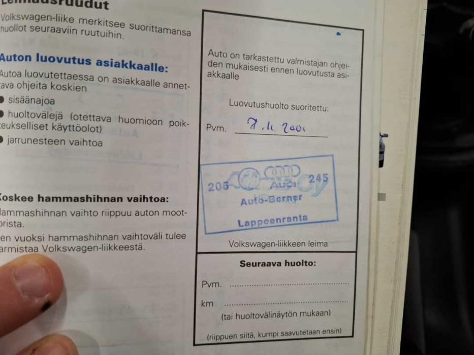 VOLKSWAGEN GOLF 2001