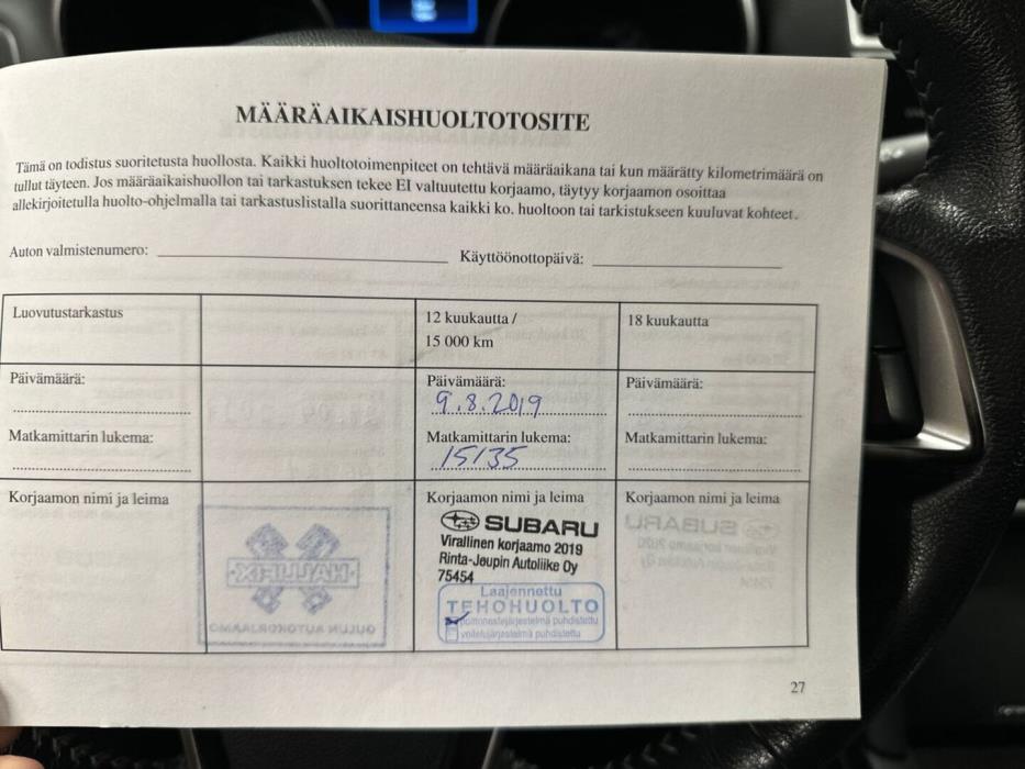 SUBARU Outback 2018