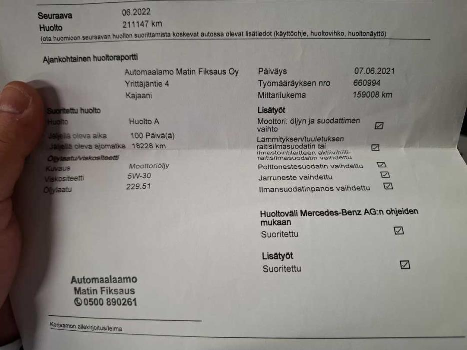 MERCEDES-BENZ Vito 2017