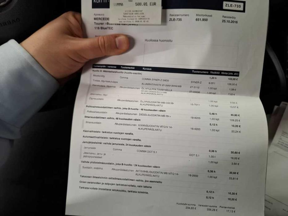 MERCEDES-BENZ Vito 2017