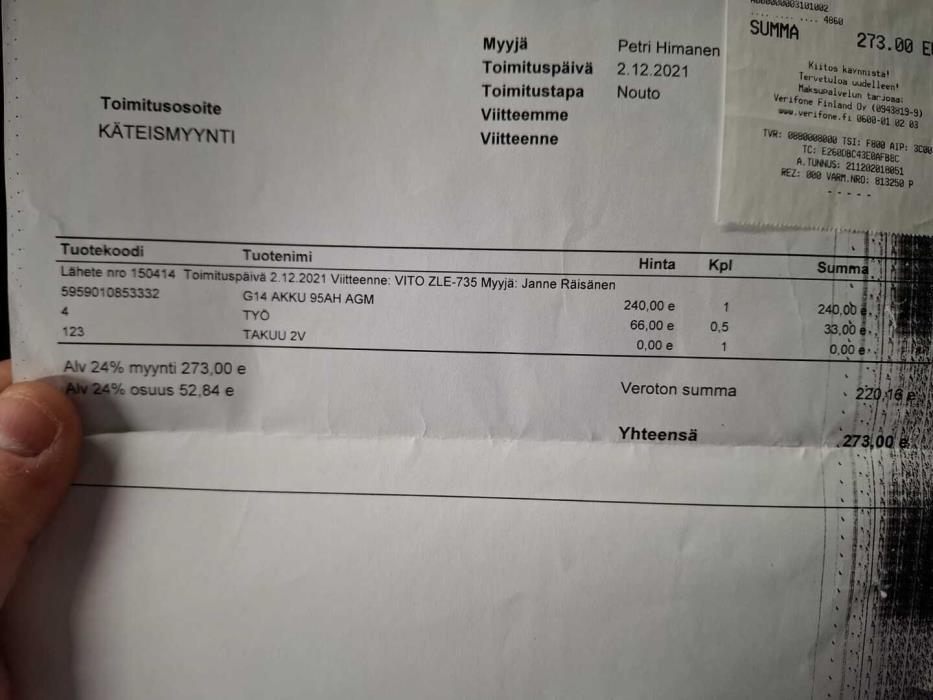 MERCEDES-BENZ Vito 2017