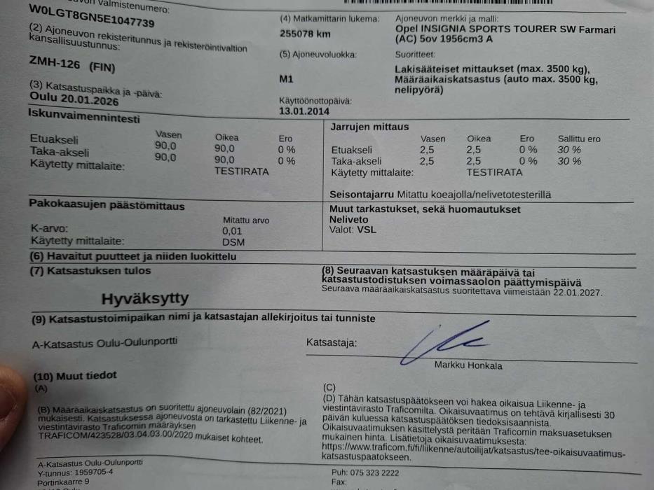 OPEL Insignia 2014