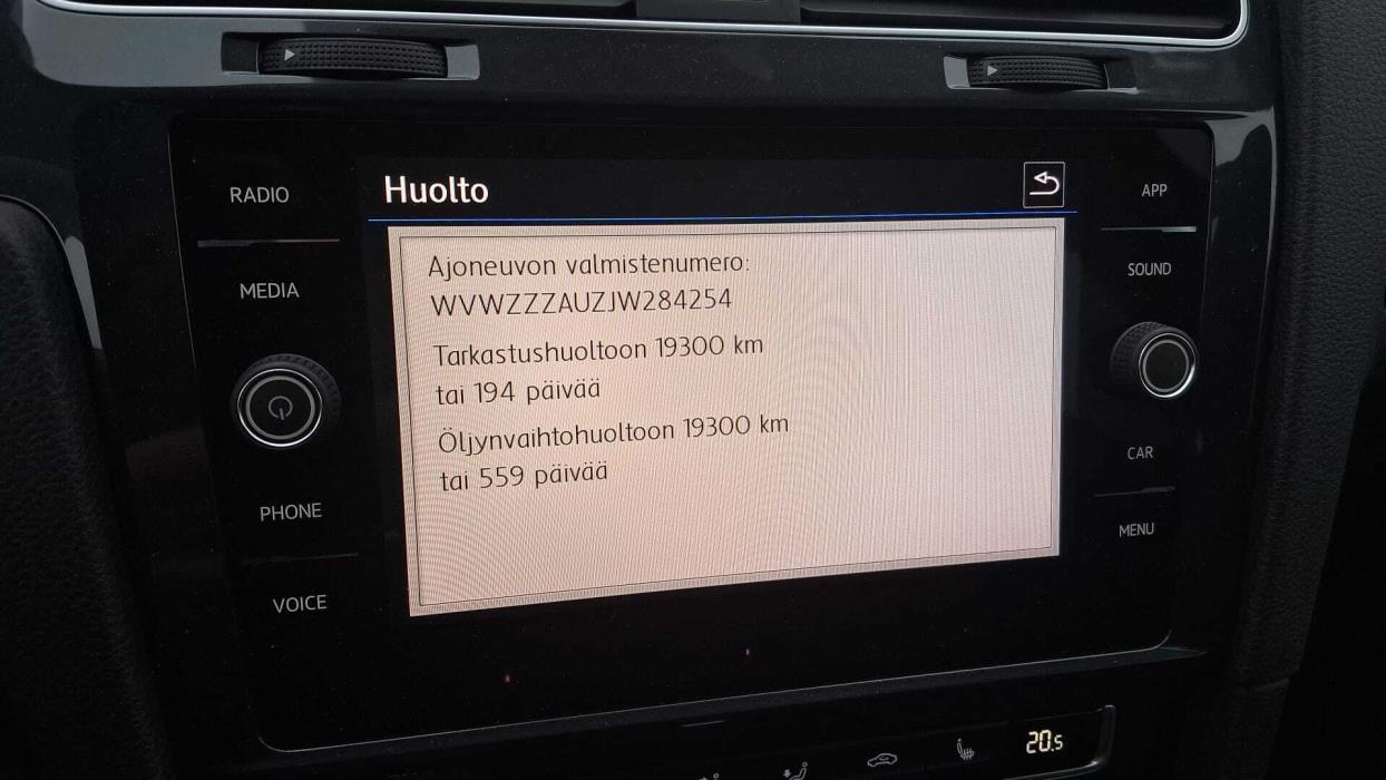 VOLKSWAGEN Golf 2018