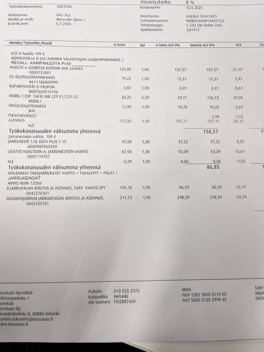 MERCEDES-BENZ C 2005