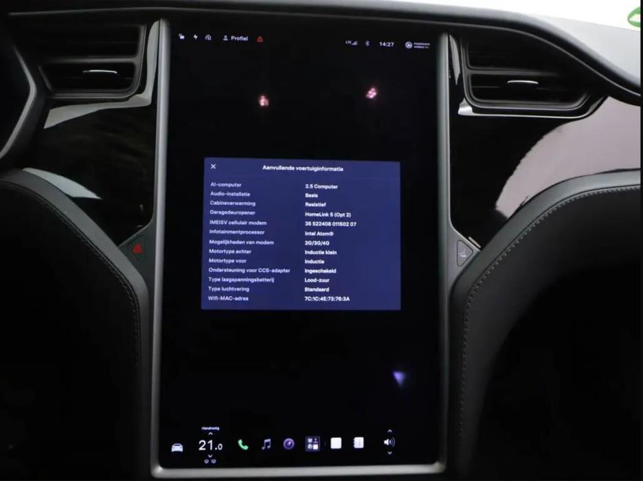 TESLA Model S 2019