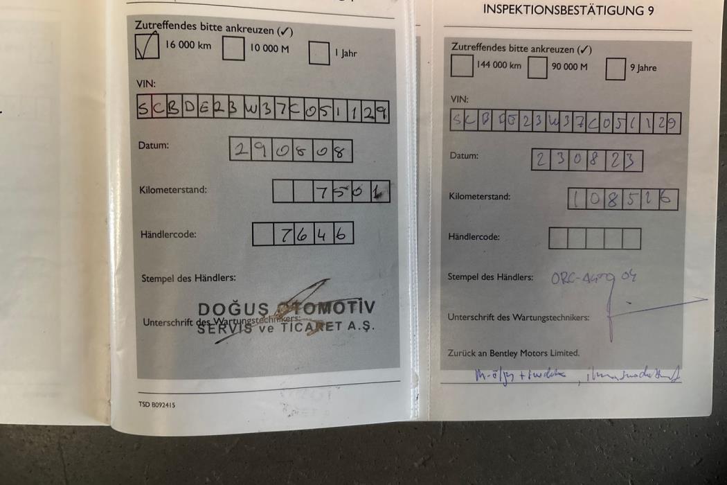 Bentley Continental 2008