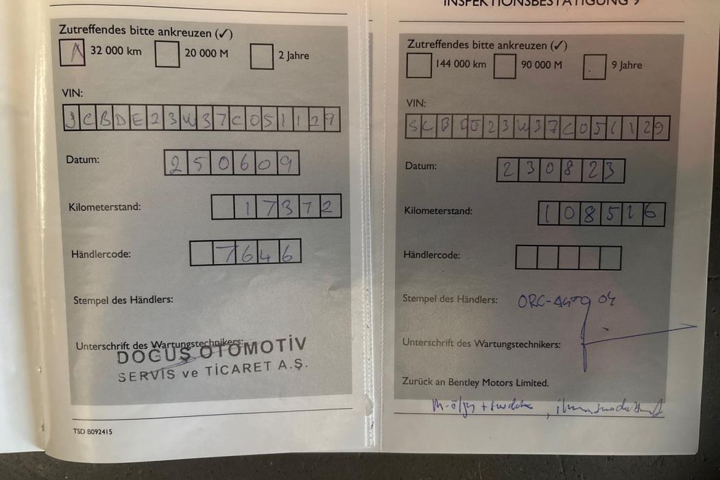 Bentley Continental 2008