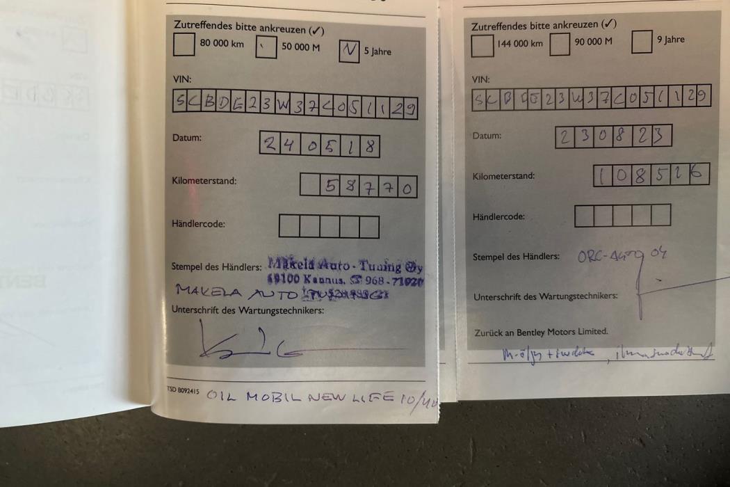 Bentley Continental 2008