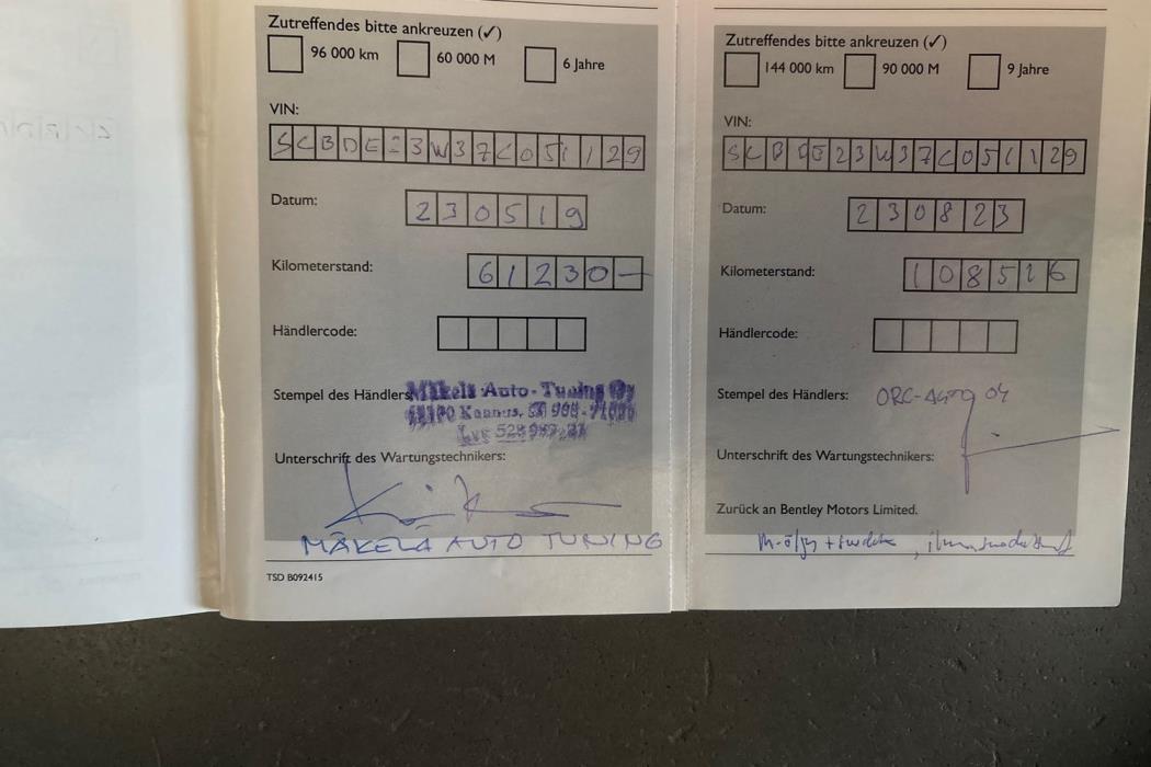 Bentley Continental 2008