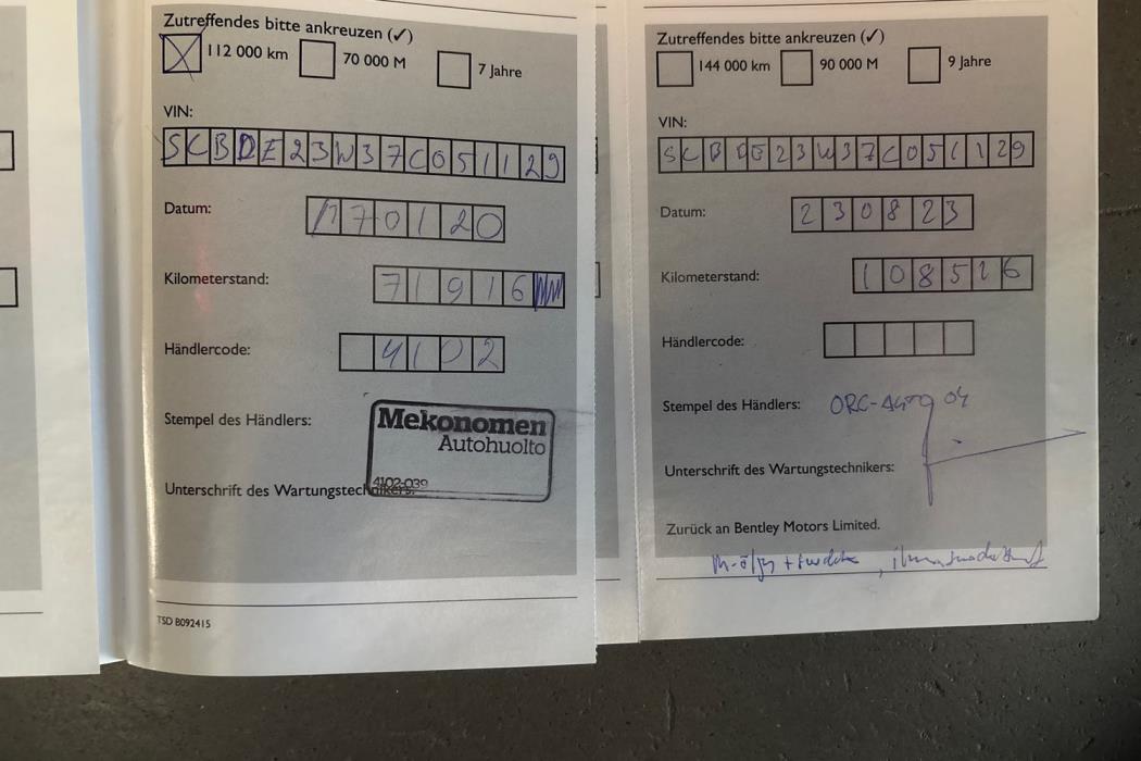 Bentley Continental 2008