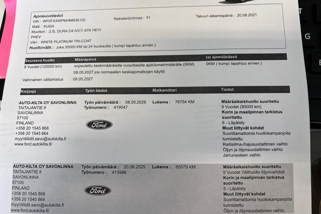 Ford Kuga 2021