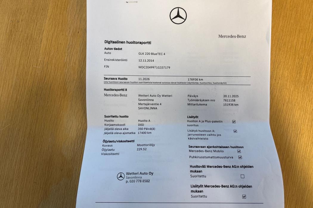 Mercedes-Benz GLK 2014