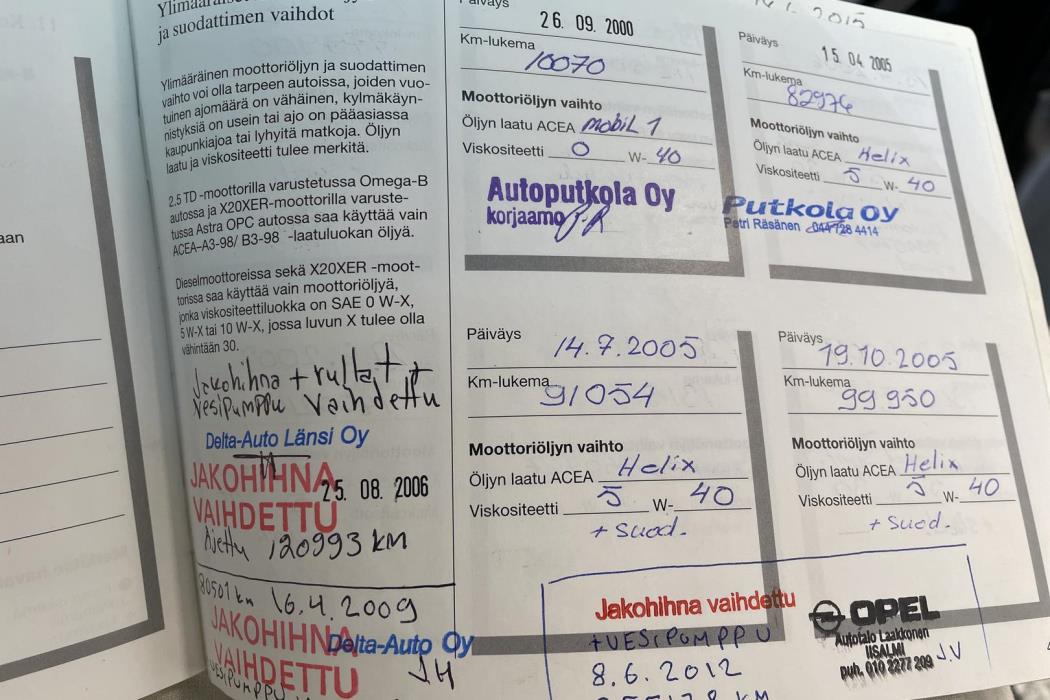 Opel Vectra 2000