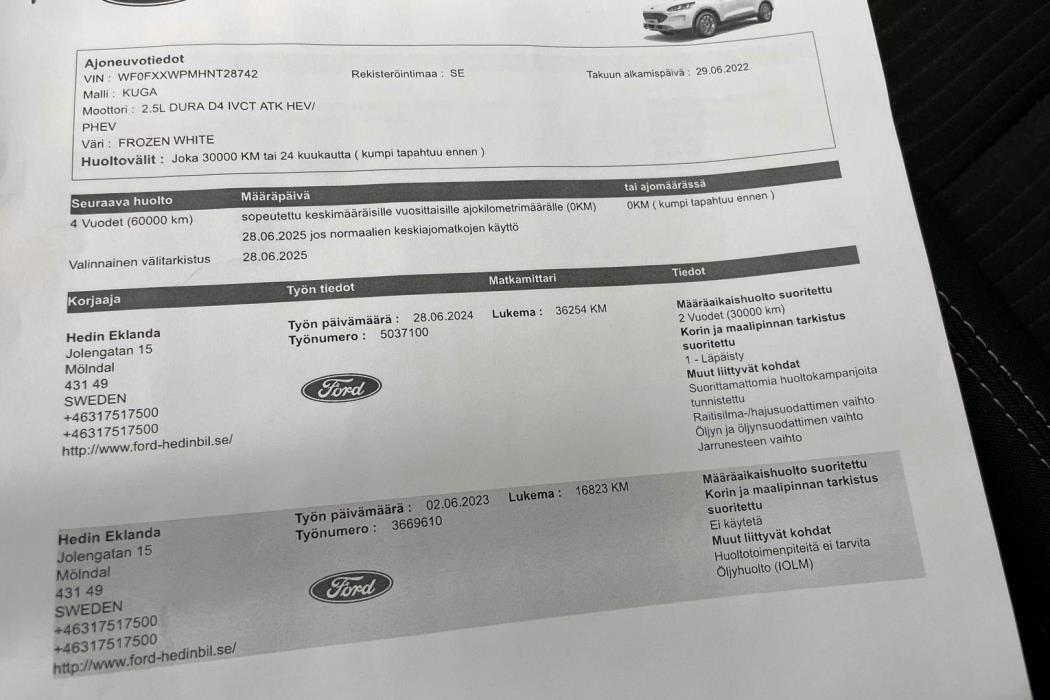 Ford Kuga 2022