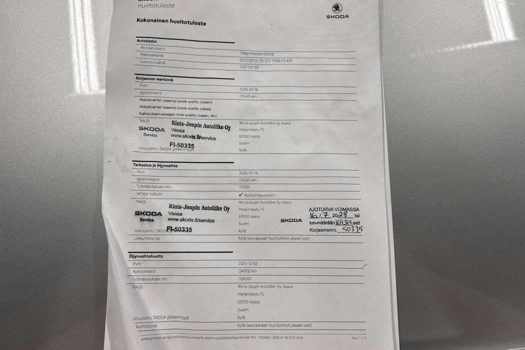 Skoda Octavia 2021