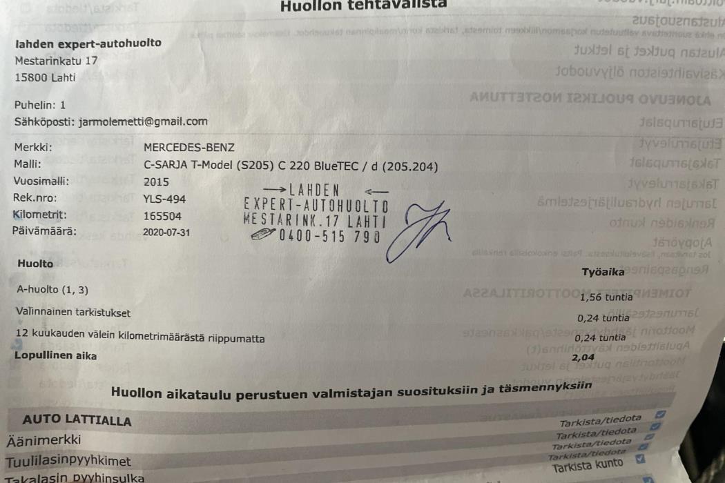 MERCEDES-BENZ C 2015