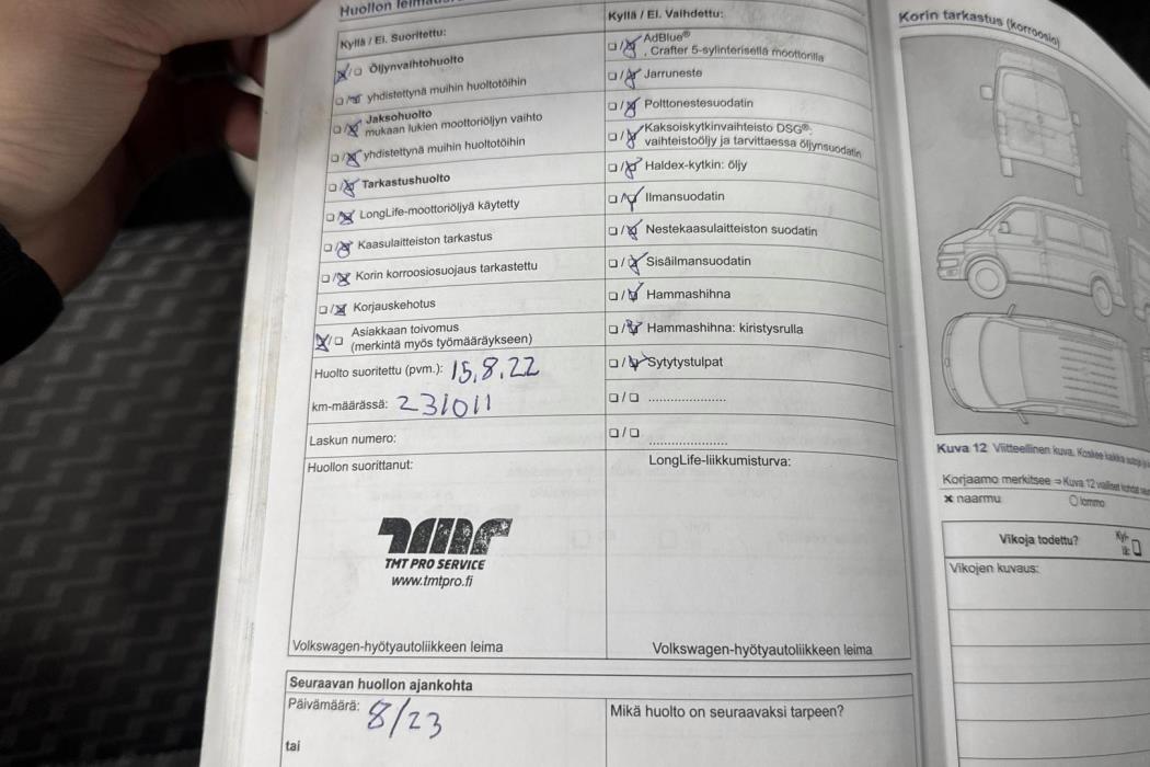 VOLKSWAGEN CARAVELLE 2013