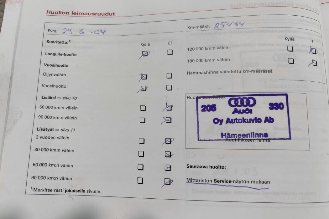 AUDI A4 2003