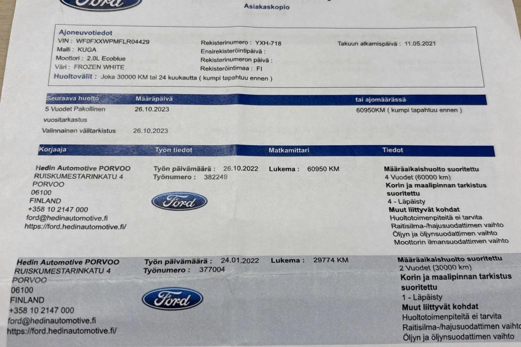 FORD Kuga 2021