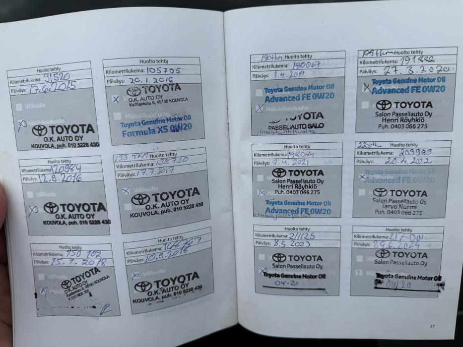 TOYOTA AVENSIS 2012