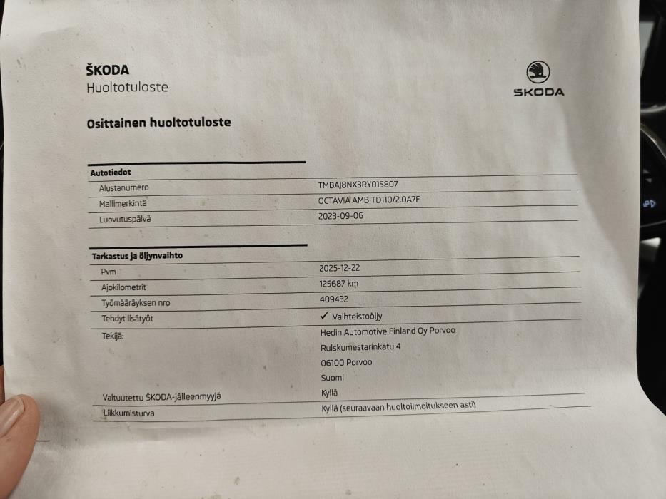 SKODA Octavia 2023