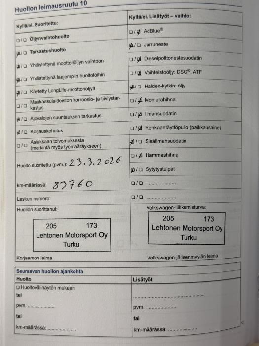 VOLKSWAGEN Passat 2016