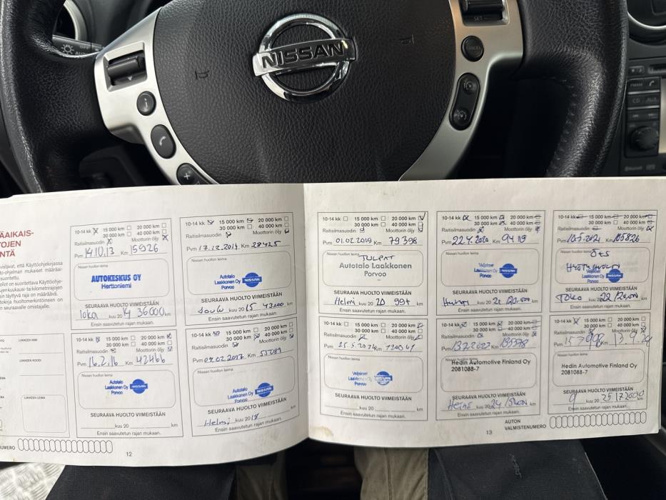 NISSAN Qashqai 2012