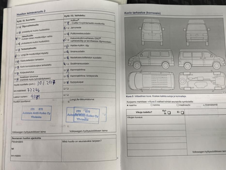 VOLKSWAGEN Transporter 2013