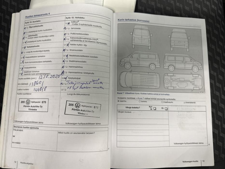 VOLKSWAGEN Transporter 2013