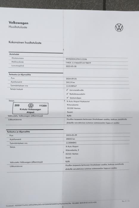 VOLKSWAGEN T-Roc 2022