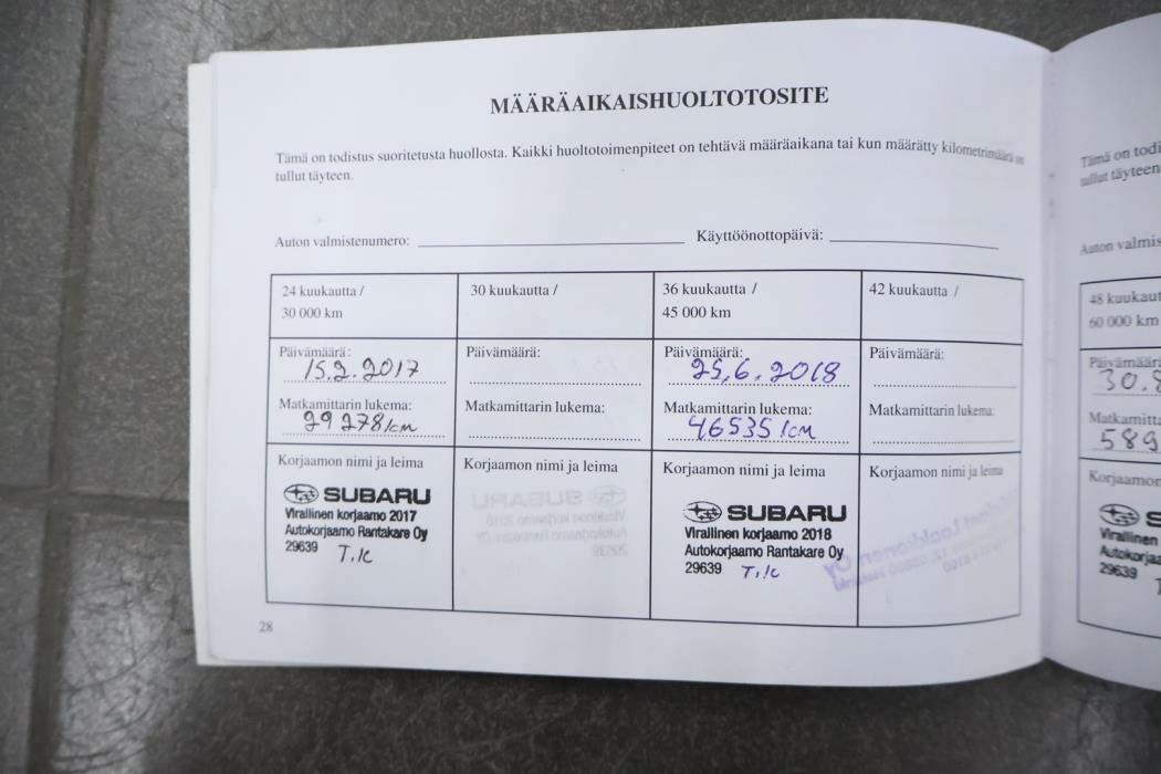 SUBARU Forester 2015