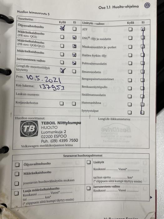 VOLKSWAGEN Passat 2009