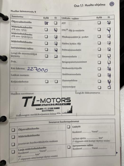 VOLKSWAGEN Passat 2009