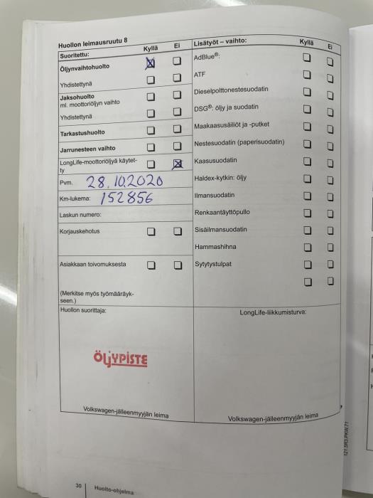 VOLKSWAGEN Golf 2012