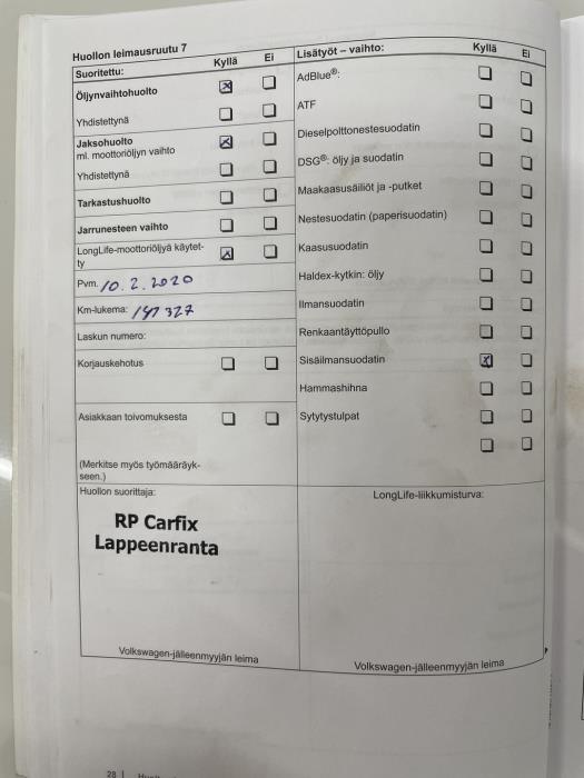 VOLKSWAGEN Golf 2012