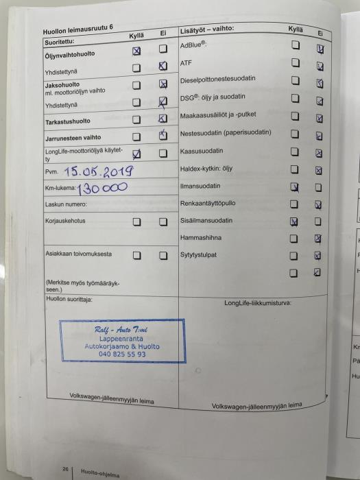 VOLKSWAGEN Golf 2012