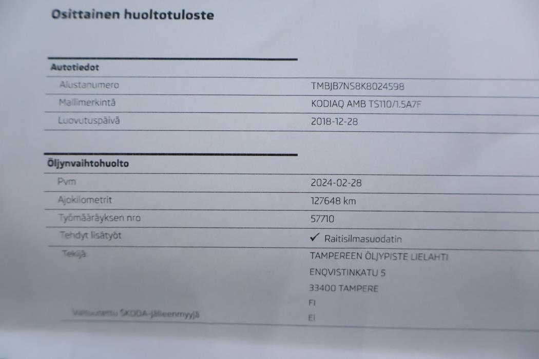 SKODA Kodiaq 2018