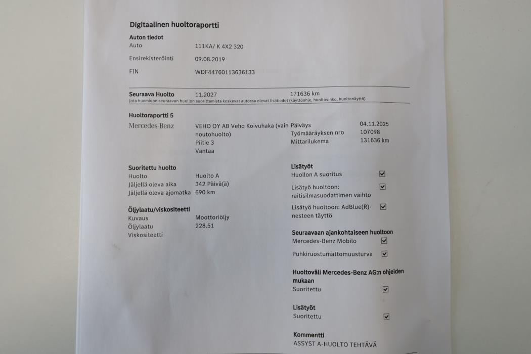 MERCEDES-BENZ Vito 2019