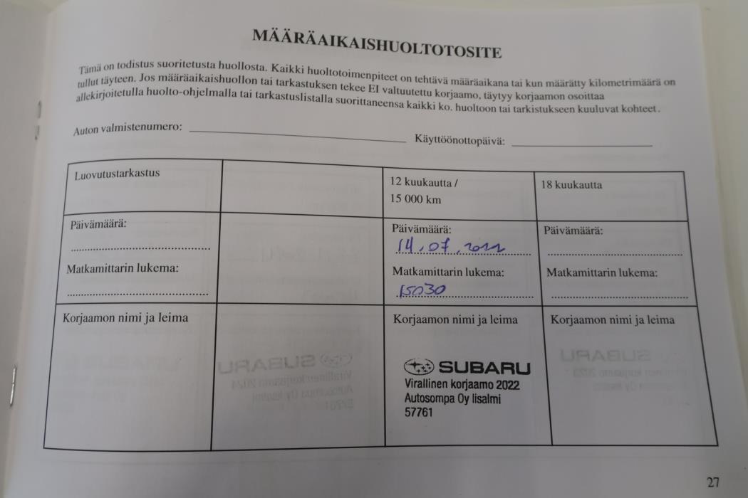 SUBARU Outback 2021