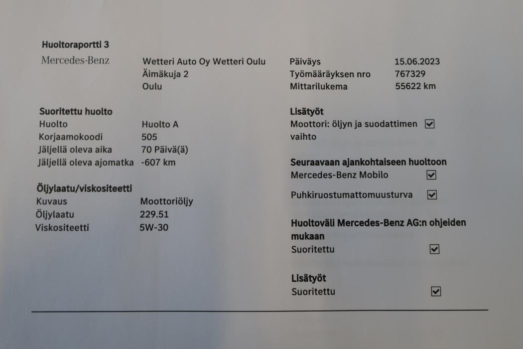 MERCEDES-BENZ A 2020