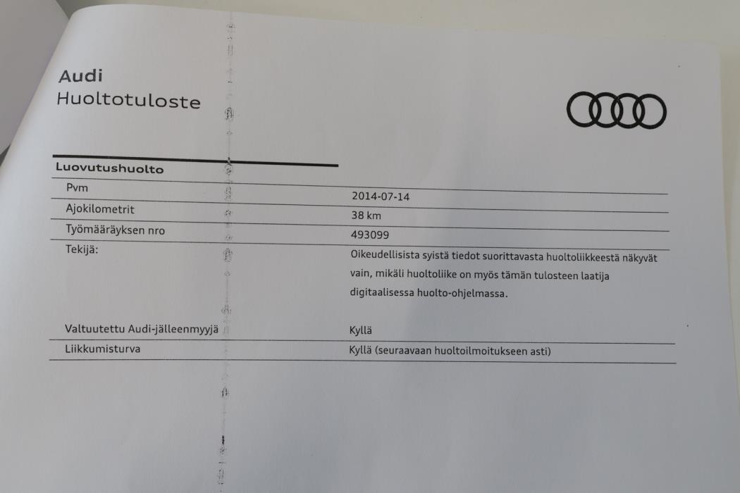 AUDI S3 2014