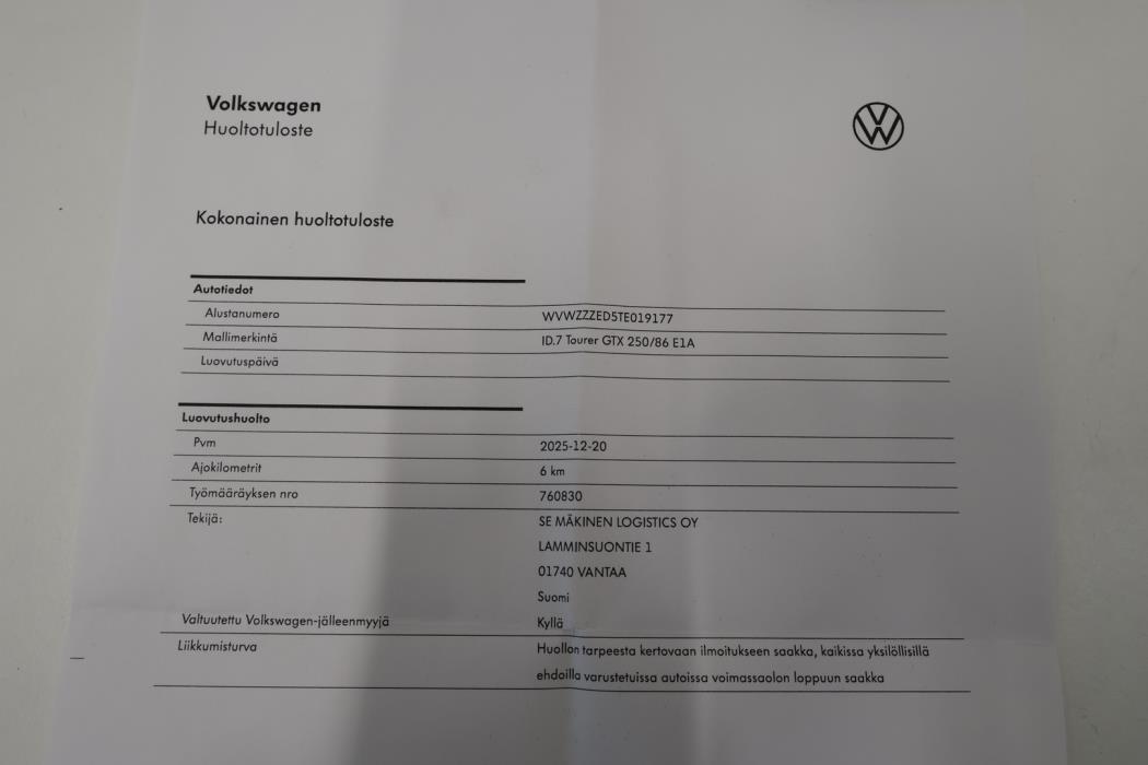 VOLKSWAGEN ID.7 2026