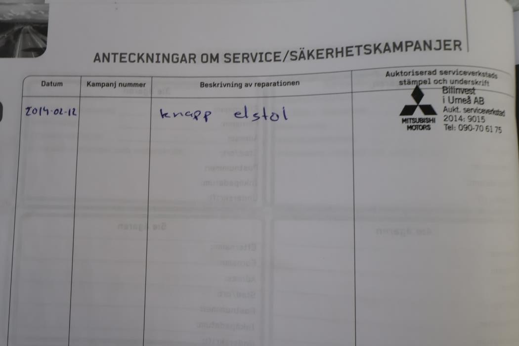 MITSUBISHI L200 2012