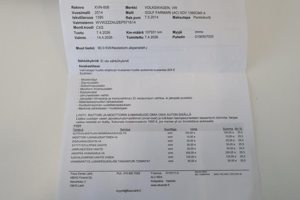 VOLKSWAGEN Golf 2014
