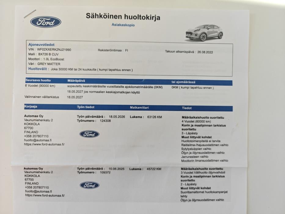 FORD Puma 2022