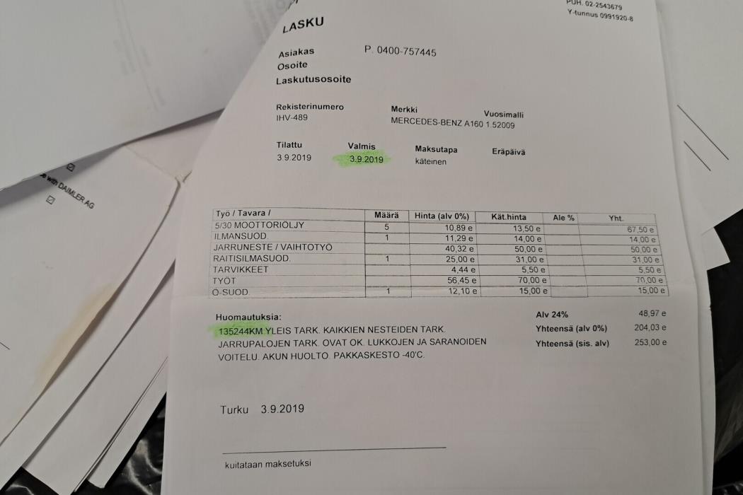 MERCEDES-BENZ A 2009